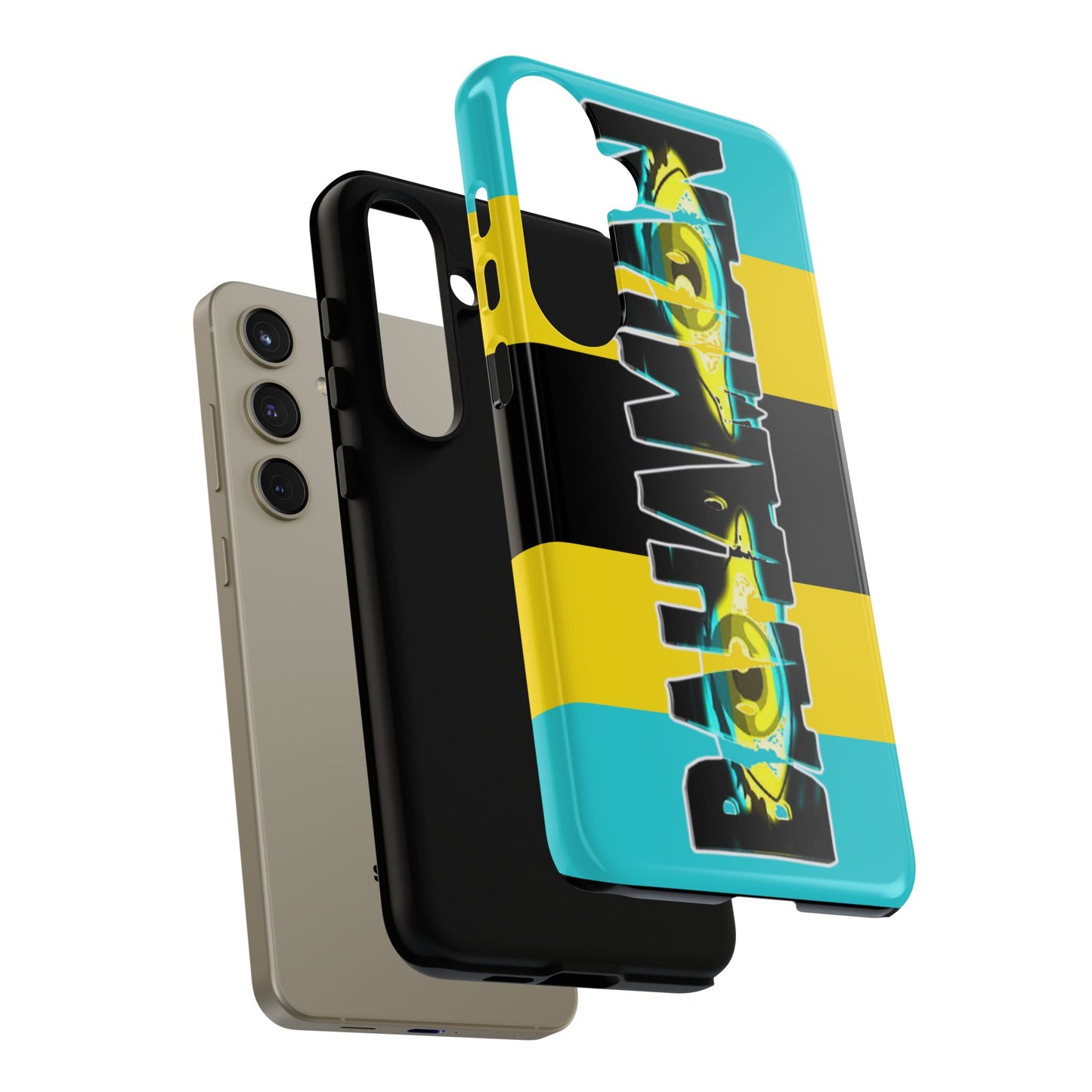 Striped Logo Phone Case