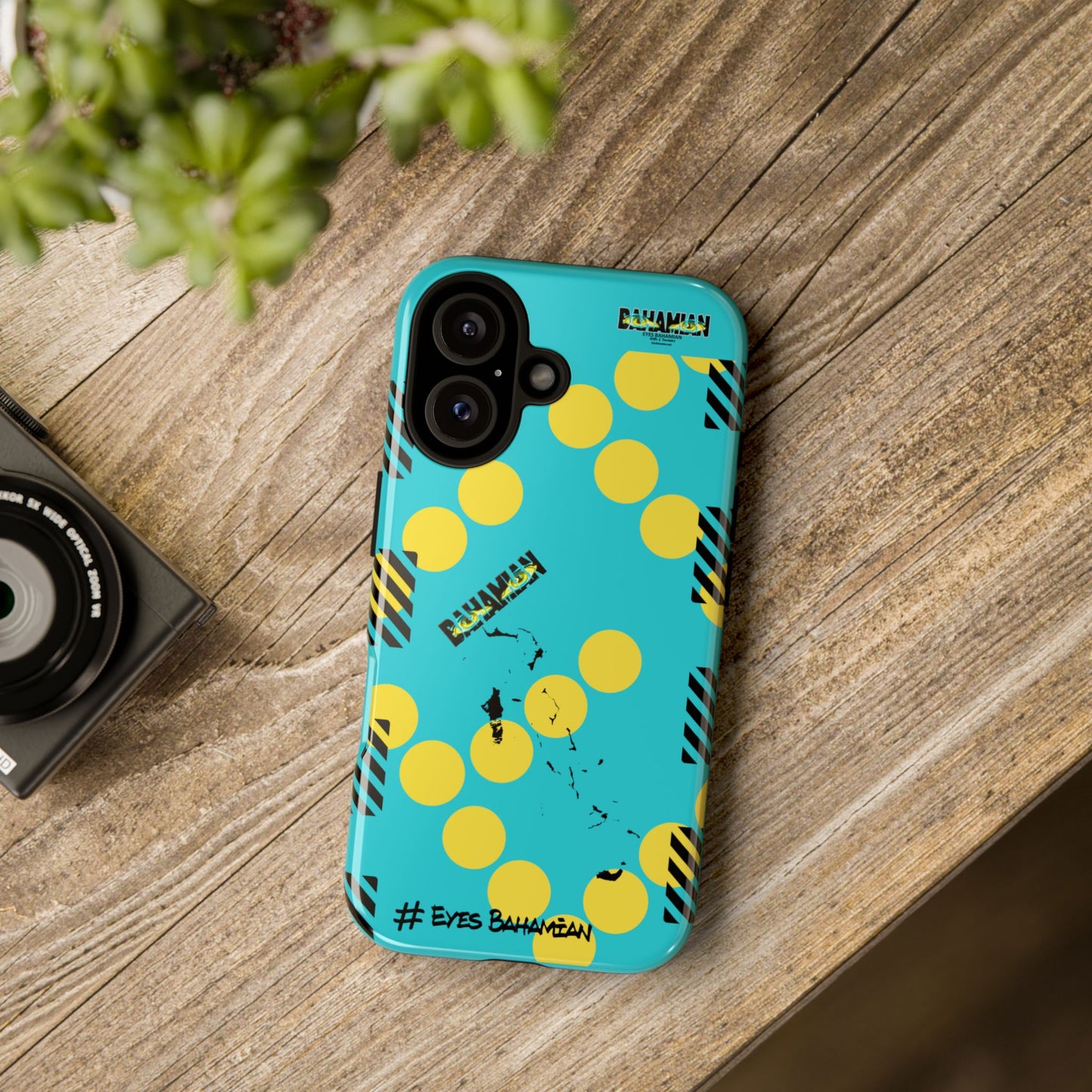 Island Dots Phone Case- Aqua