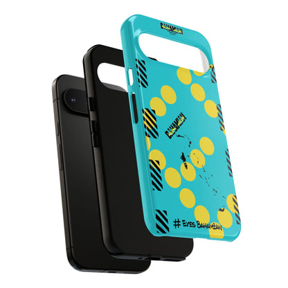 Island Dots Phone Case- Aqua