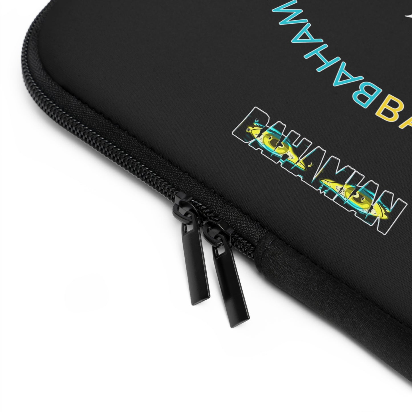 The Bahamian Cures Black Laptop Sleeve