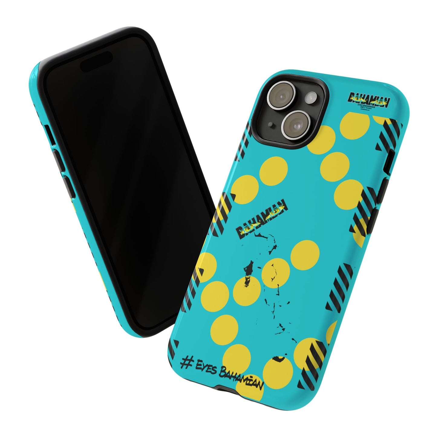 Island Dots Phone Case- Aqua
