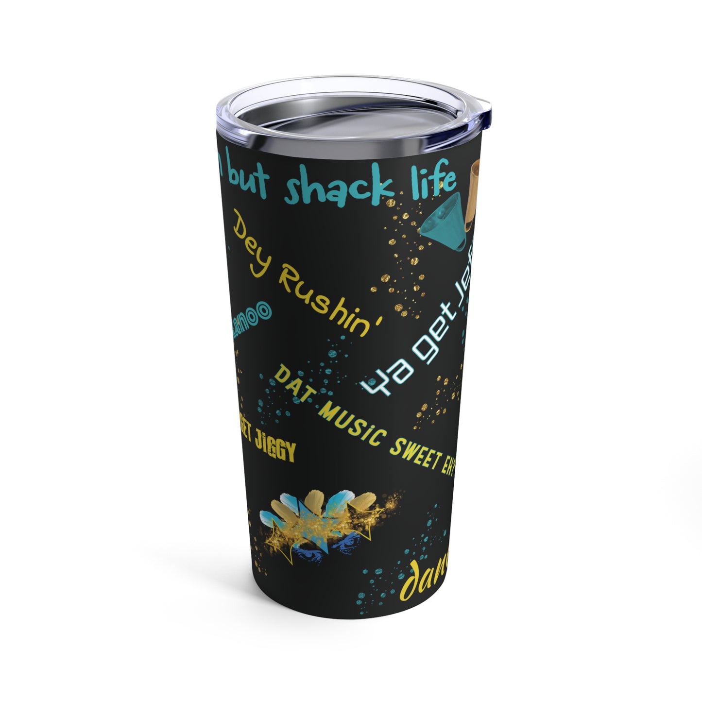 Junkanoo Tumbler-black