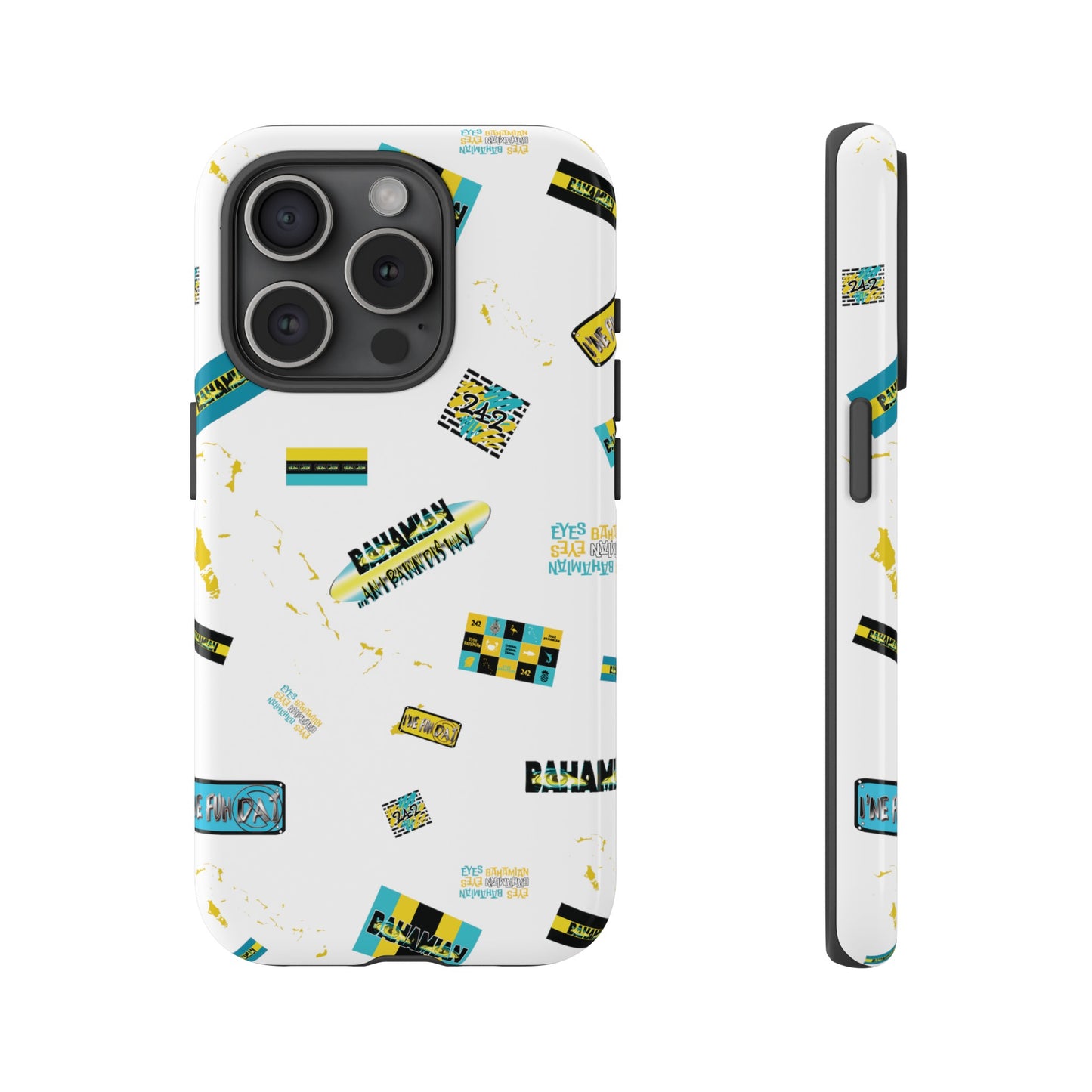 Bahamian Stamps White Phone case