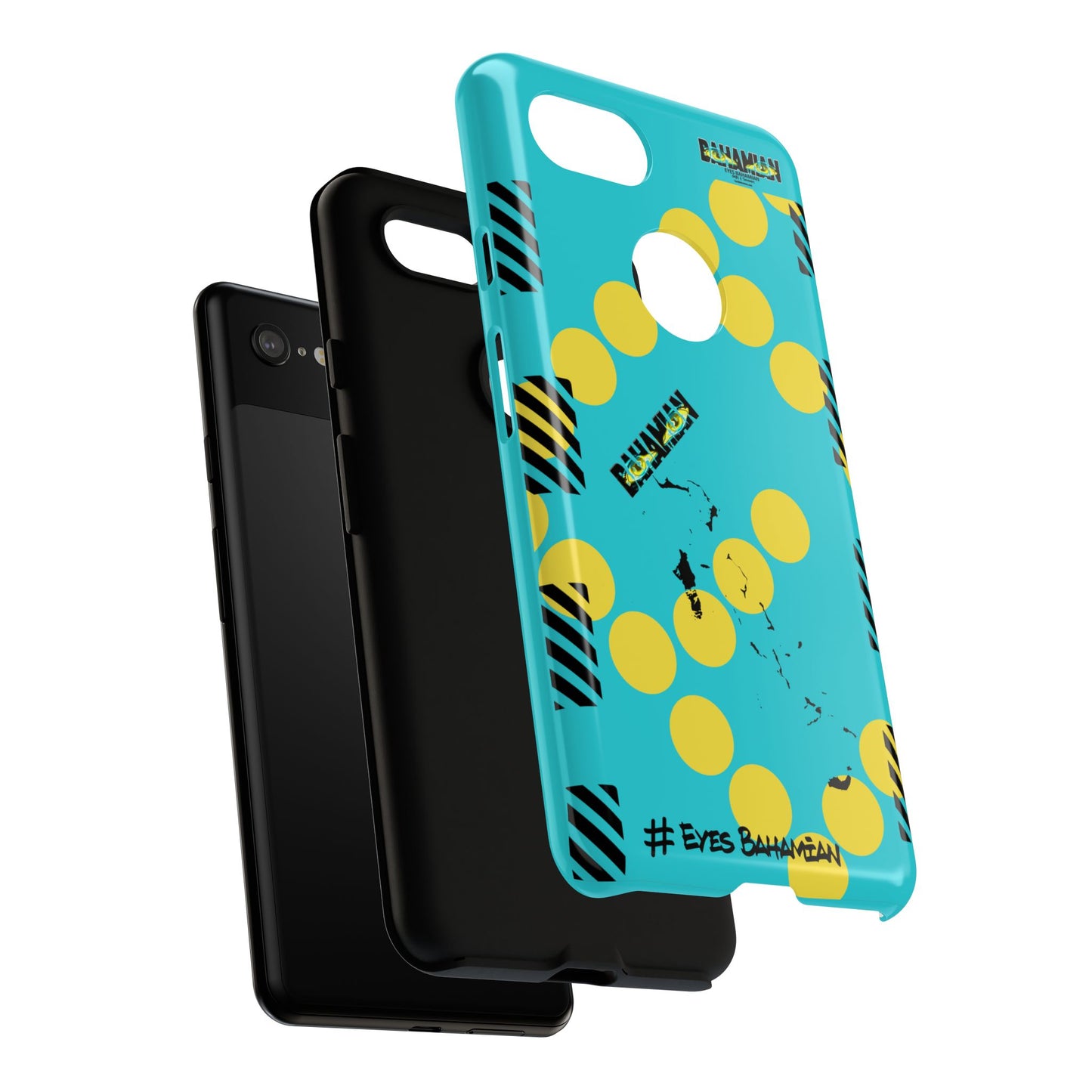 Island Dots Phone Case- Aqua