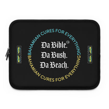 The Bahamian Cures Black Laptop Sleeve