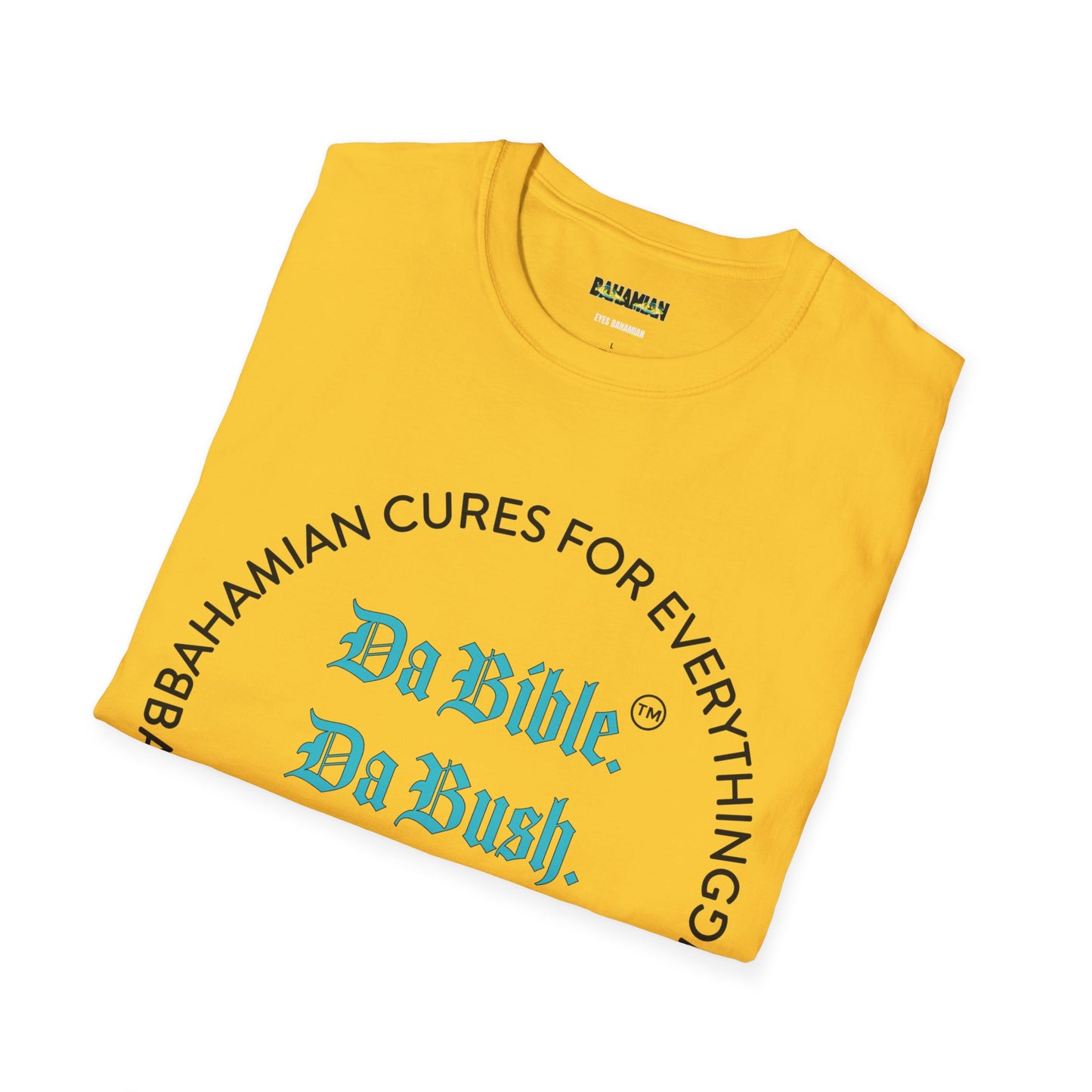 The Bahamian Cures Gold Tee Shirt