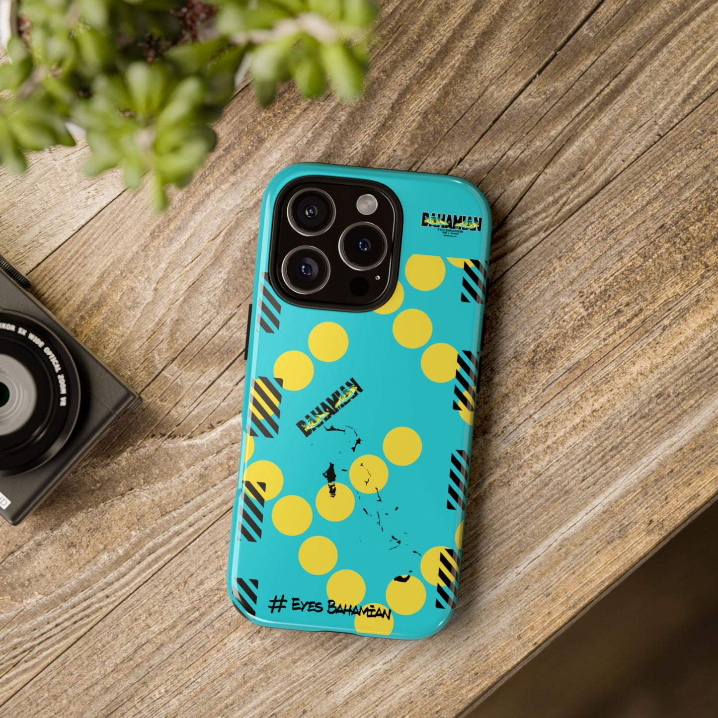 Island Dots Phone Case- Aqua