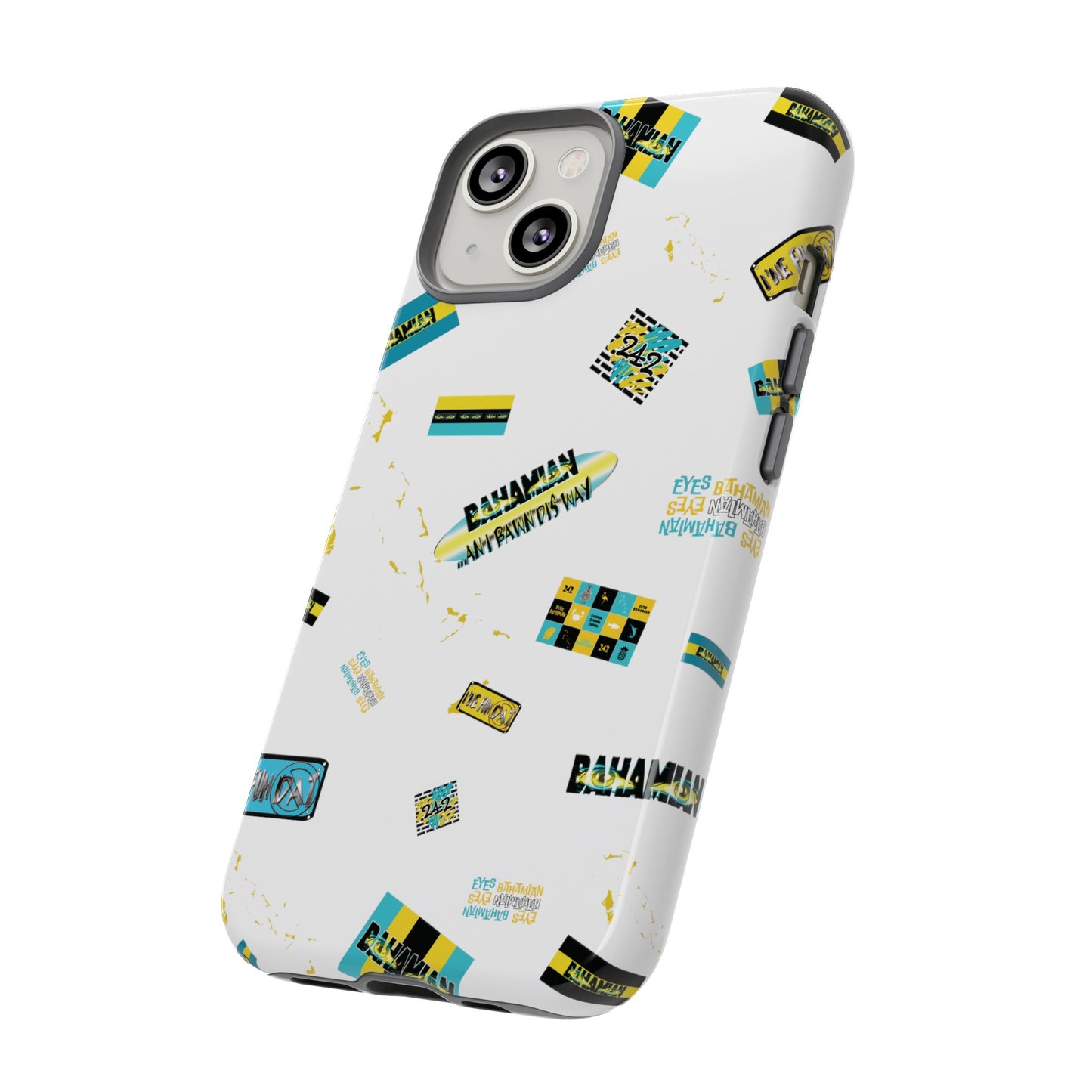 Bahamian Stamps White Phone case