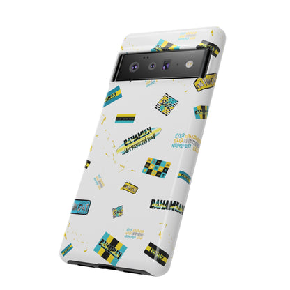 Bahamian Stamps White Phone case