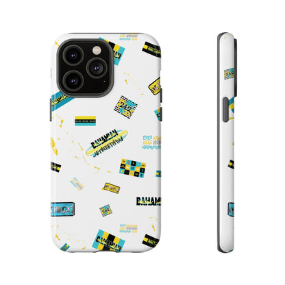 Bahamian Stamps White Phone case