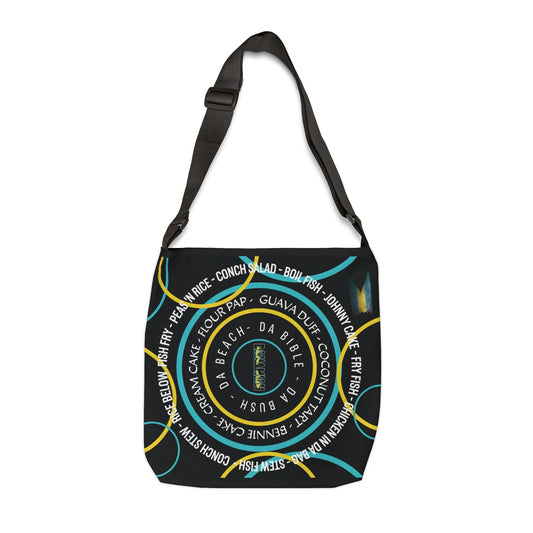 Memories Black Tote Bag 16 in