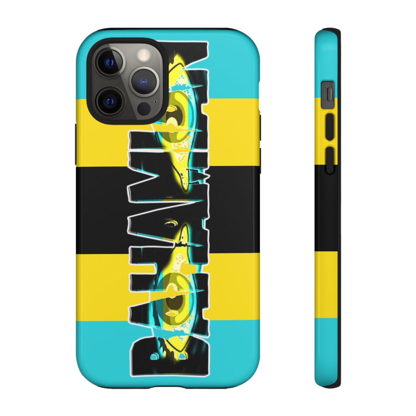 Striped Logo Phone Case