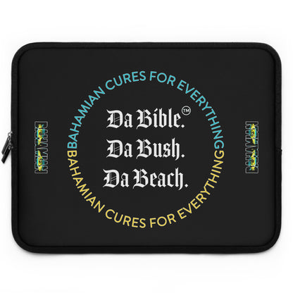 The Bahamian Cures Black Laptop Sleeve