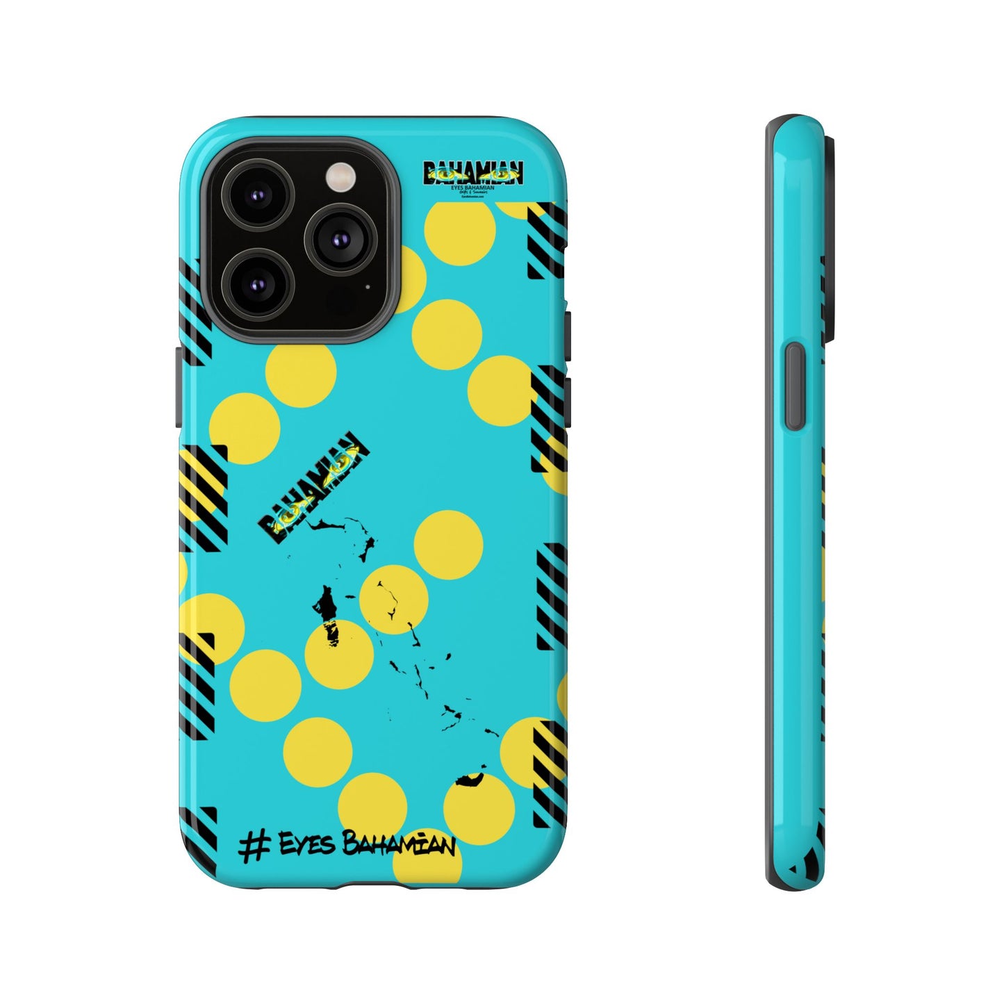 Island Dots Phone Case- Aqua