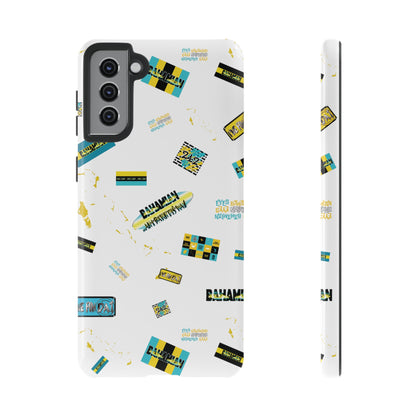 Bahamian Stamps White Phone case