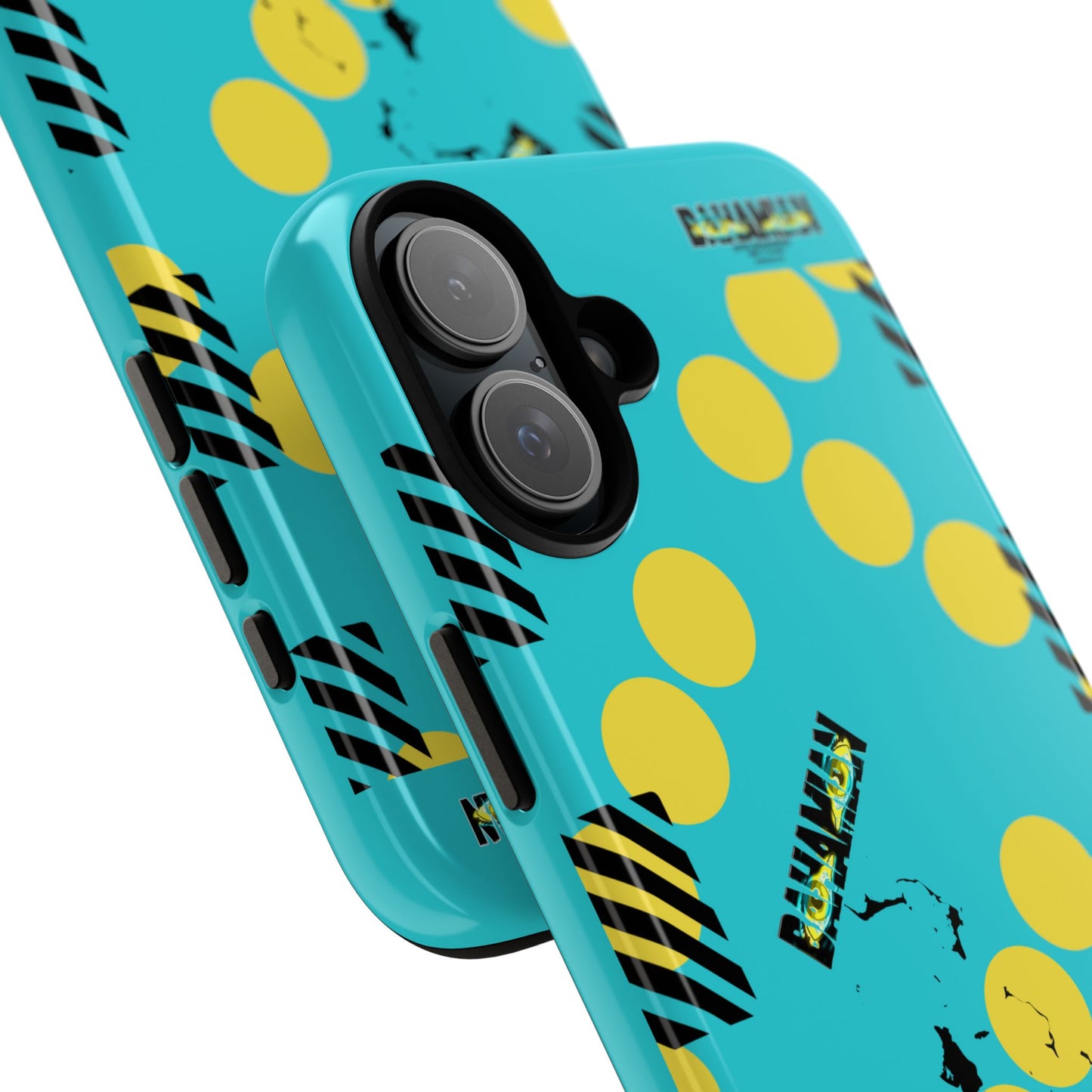 Island Dots Phone Case- Aqua