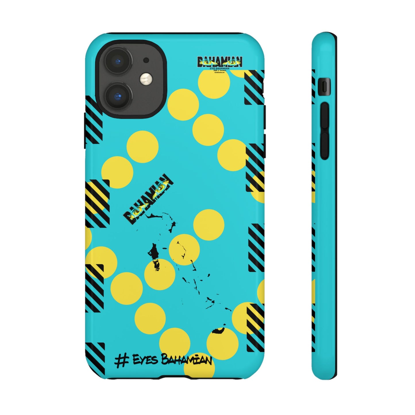 Island Dots Phone Case- Aqua