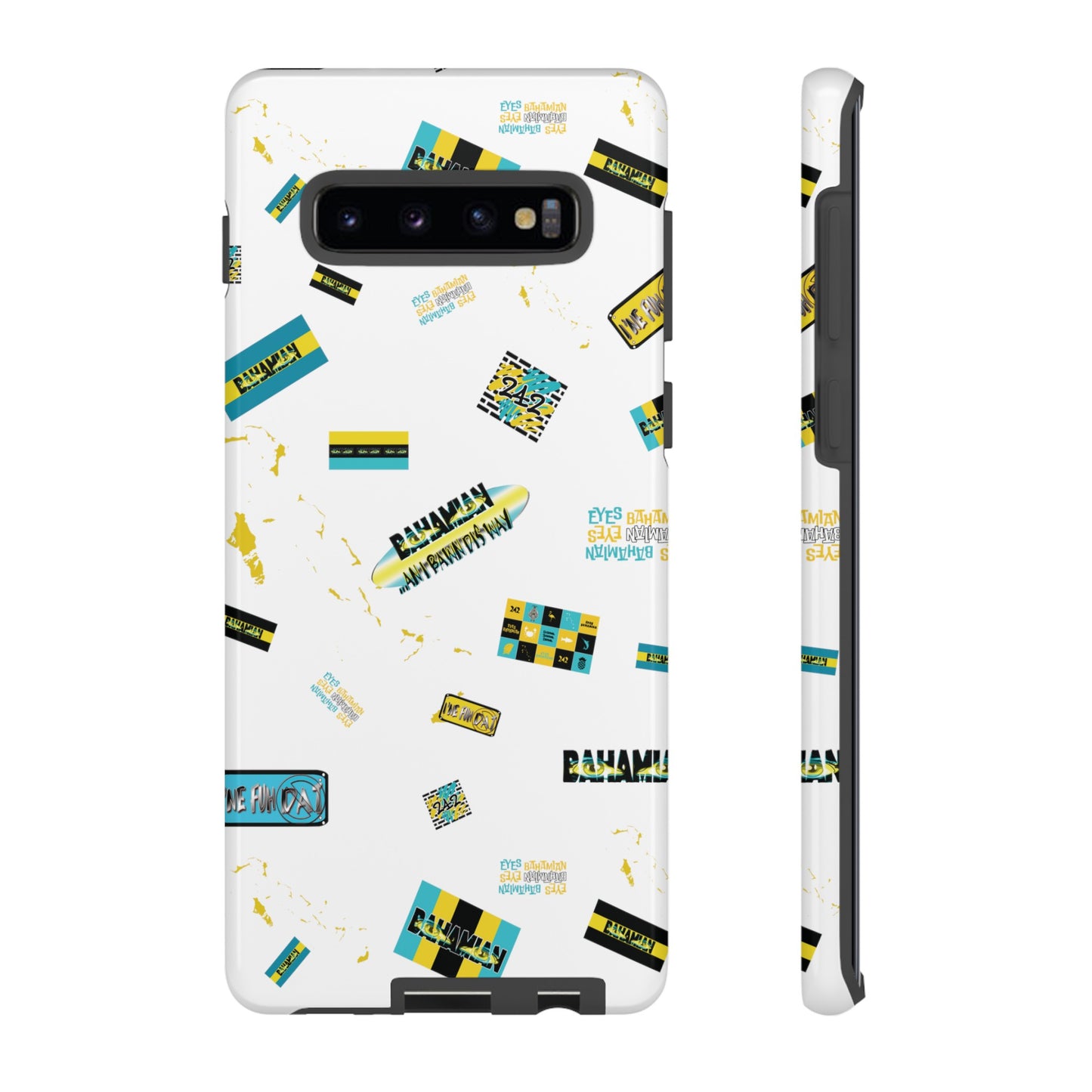 Bahamian Stamps White Phone case