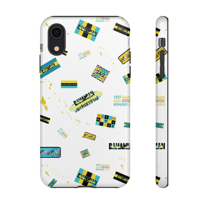 Bahamian Stamps White Phone case