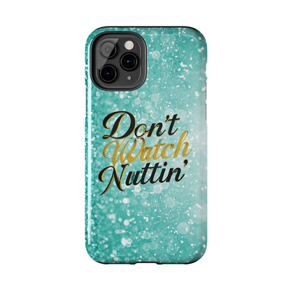 Unbothered Phone Case-Aqua