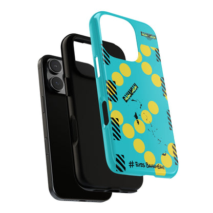 Island Dots Phone Case- Aqua
