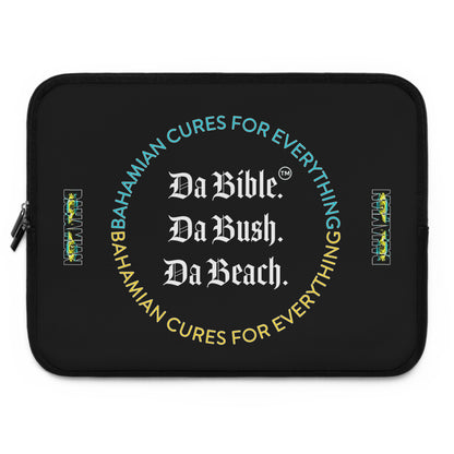 The Bahamian Cures Black Laptop Sleeve