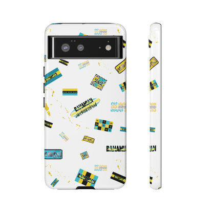 Bahamian Stamps White Phone case