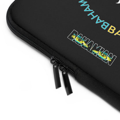 The Bahamian Cures Black Laptop Sleeve