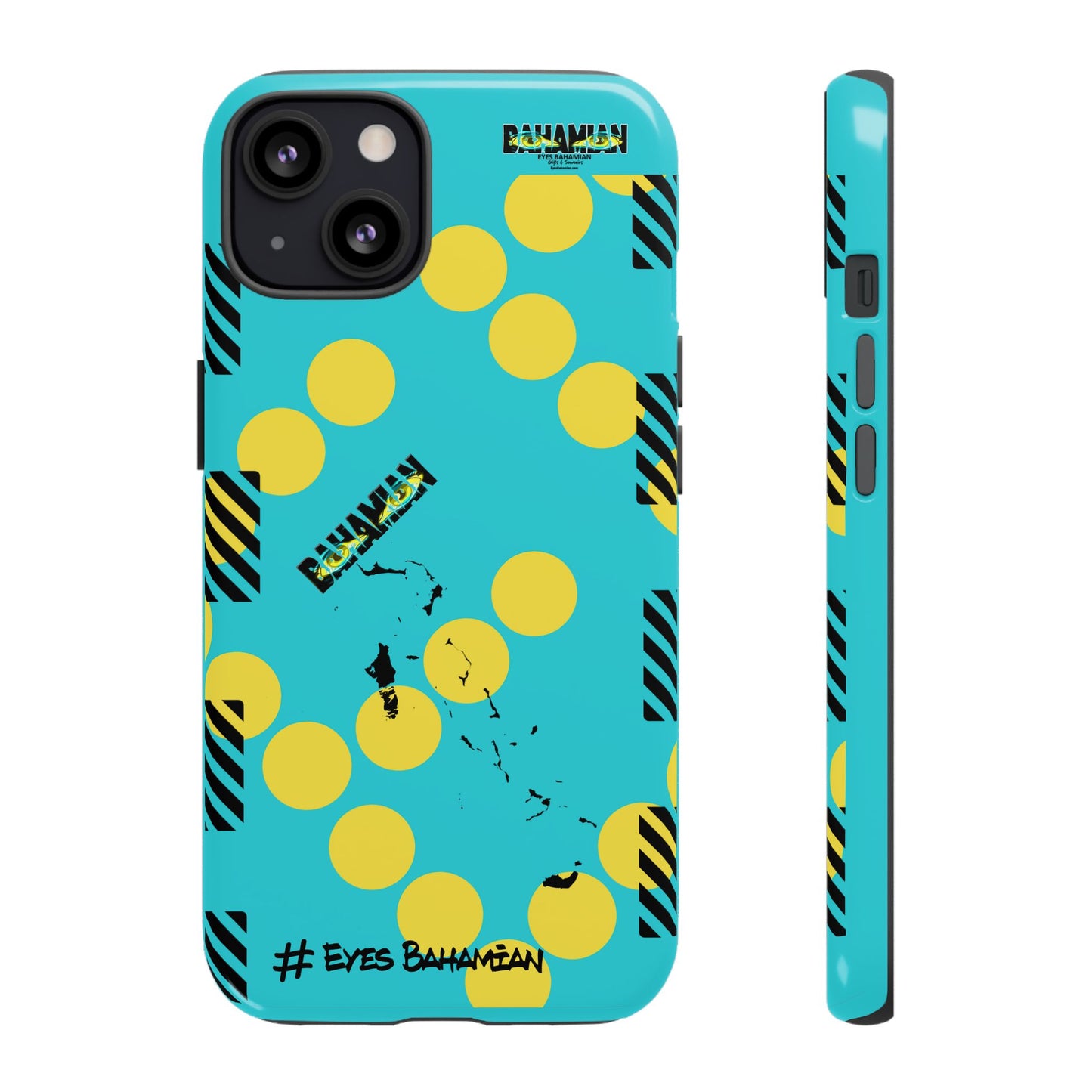 Island Dots Phone Case- Aqua