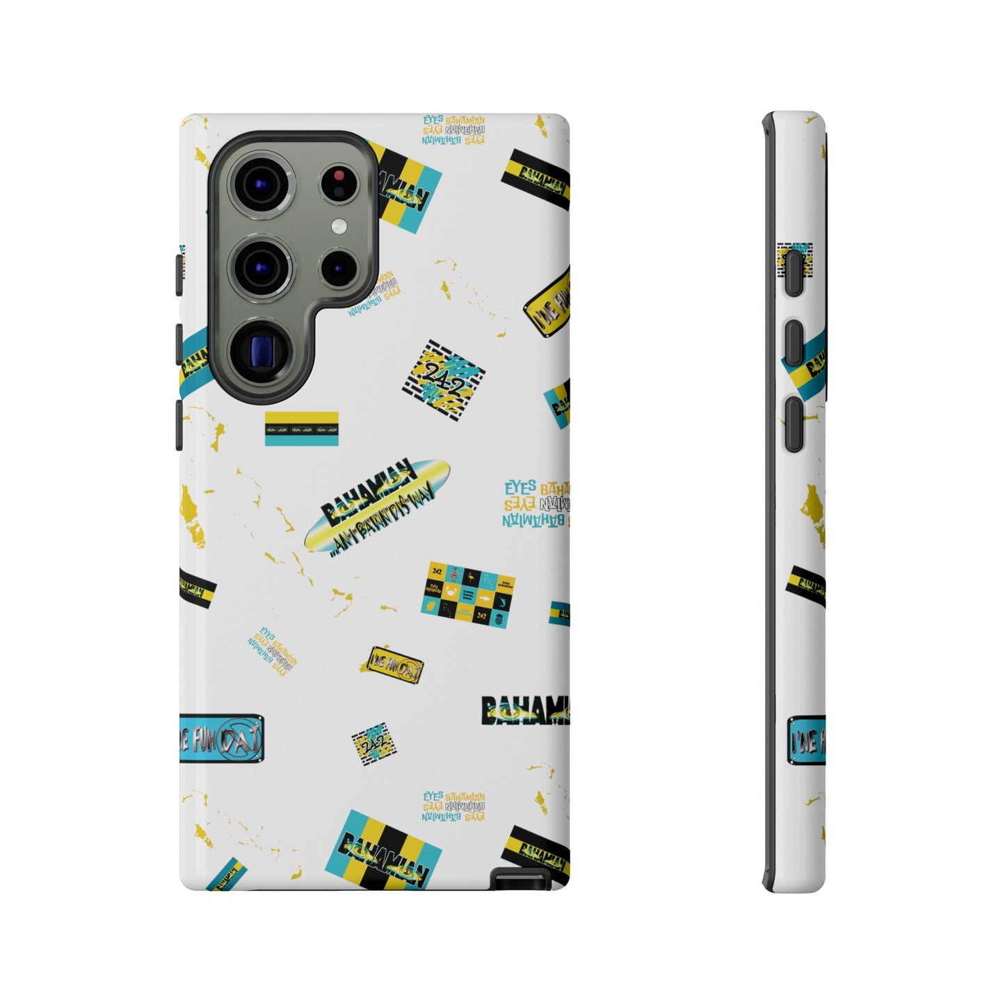 Bahamian Stamps White Phone case