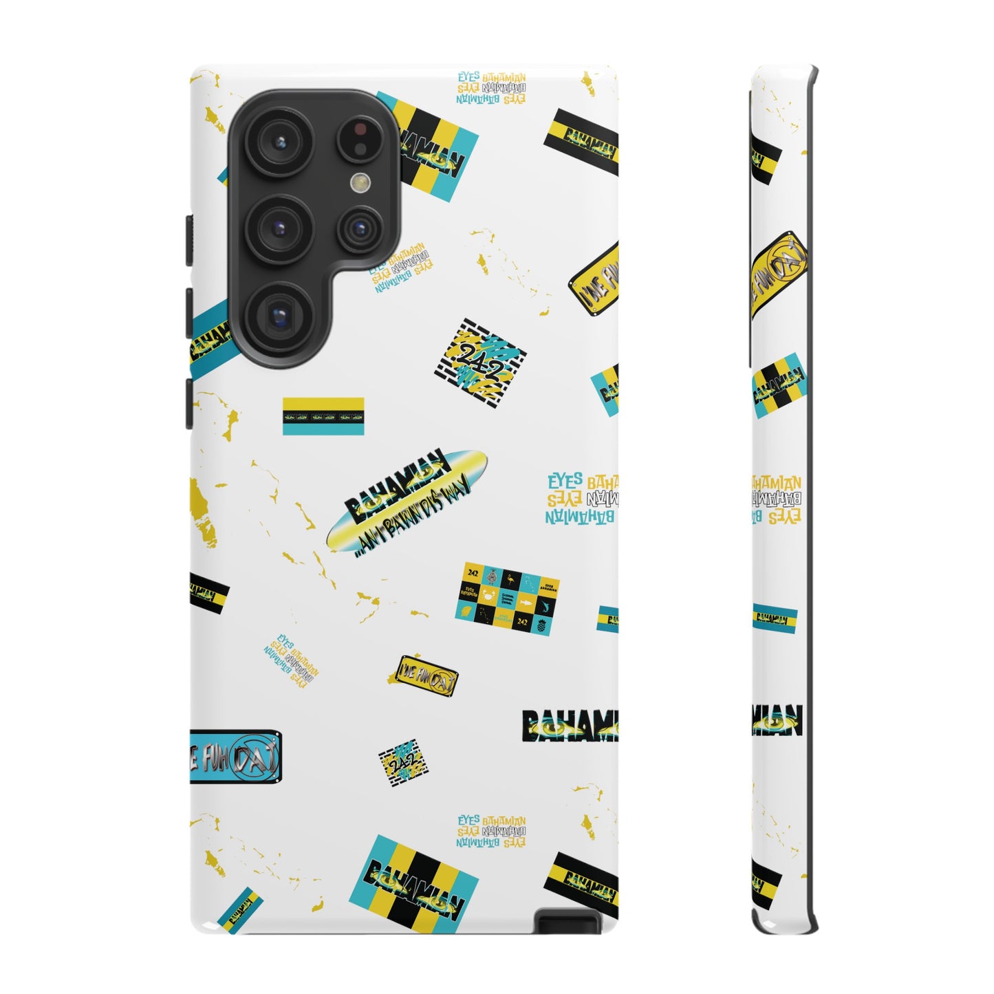 Bahamian Stamps White Phone case