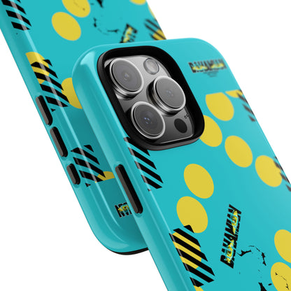 Island Dots Phone Case- Aqua