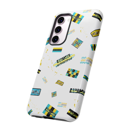 Bahamian Stamps White Phone case