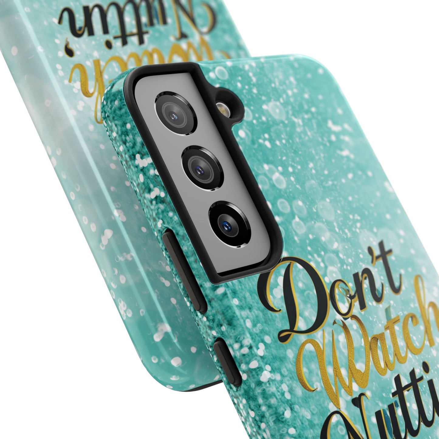 Unbothered Phone Case-Aqua