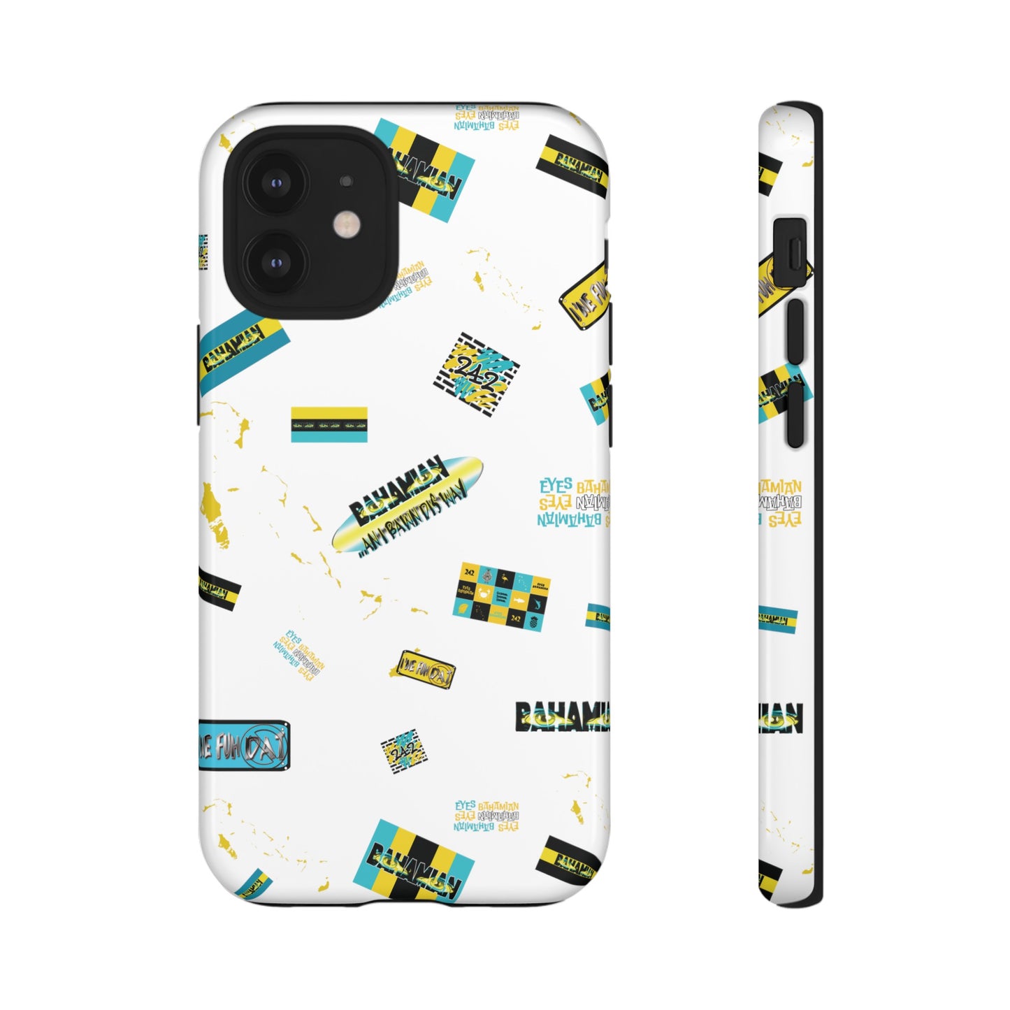 Bahamian Stamps White Phone case