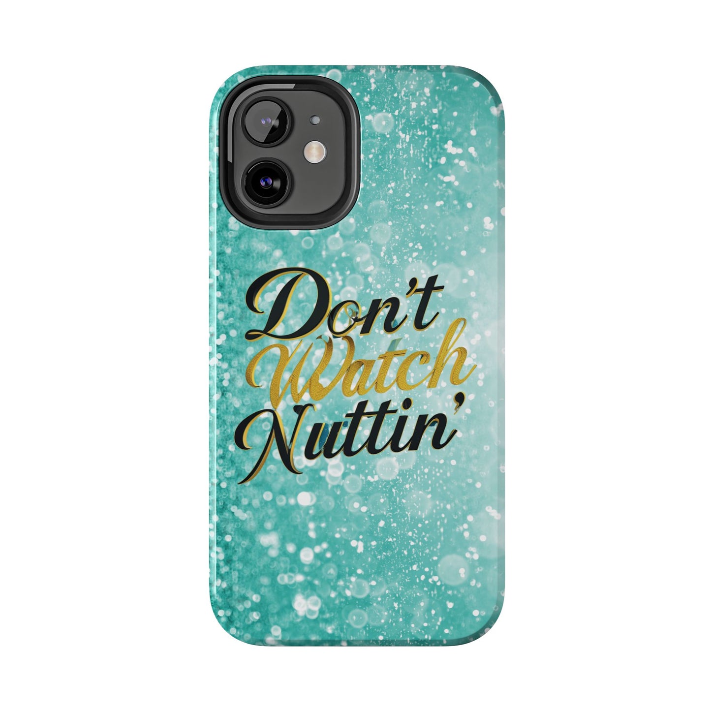 Unbothered Phone Case-Aqua