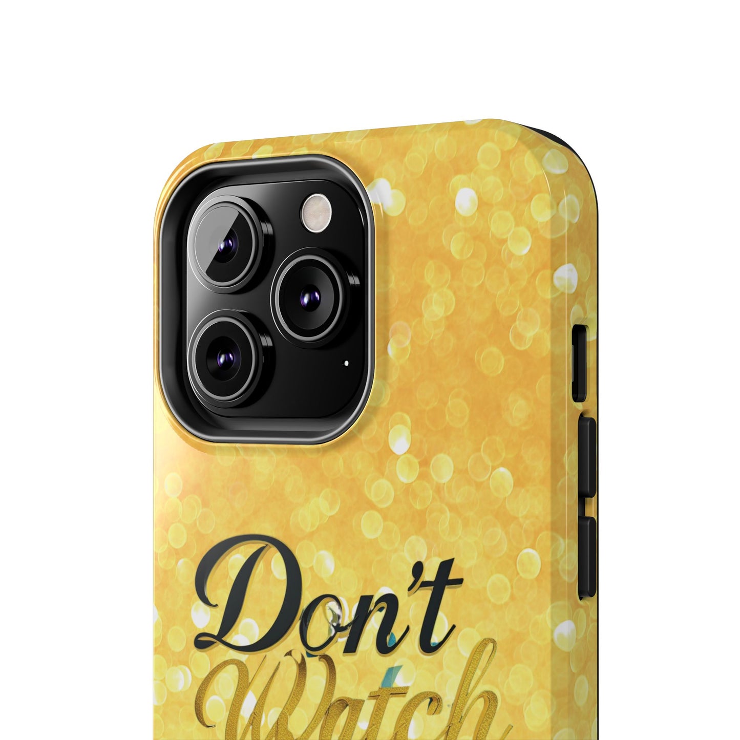 Unbothered Phone Case-Gold