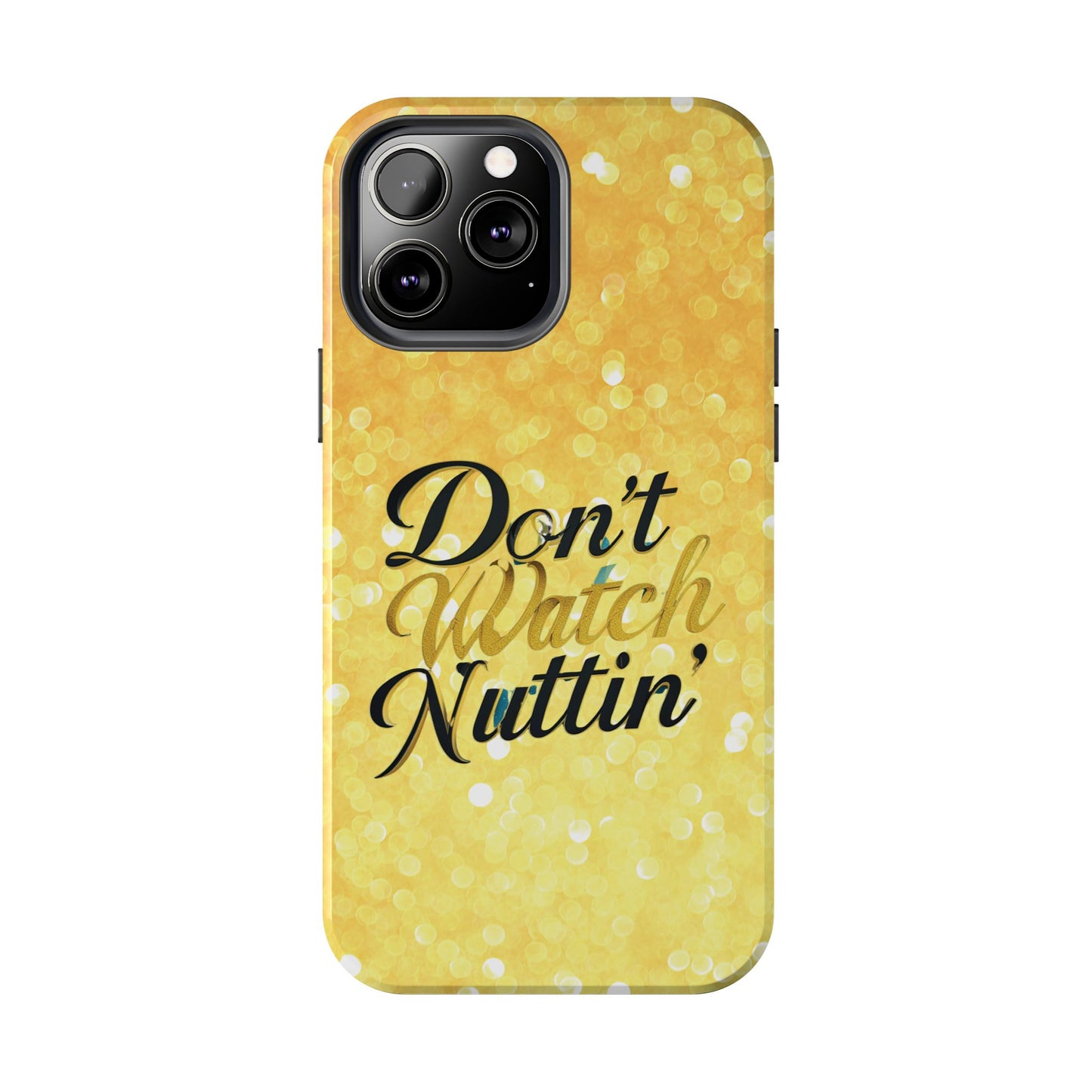 Unbothered Phone Case-Gold