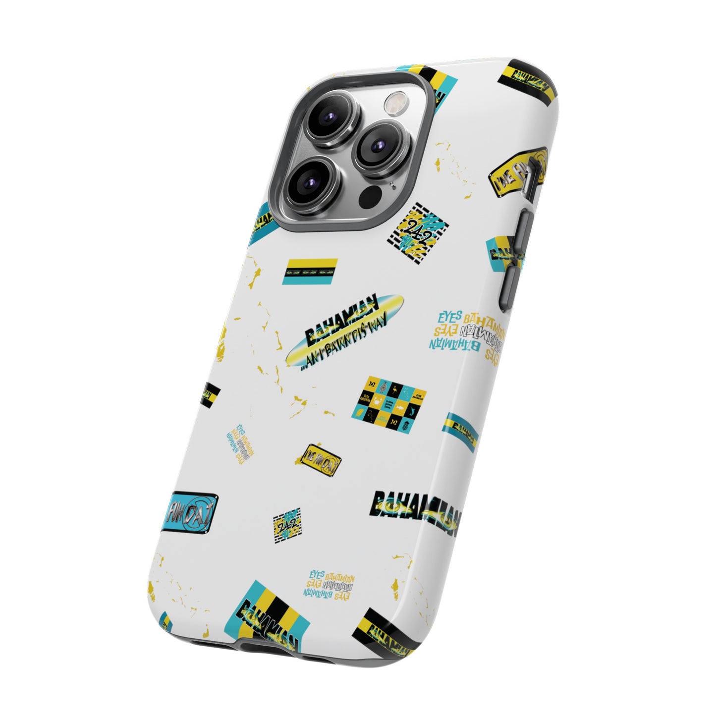 Bahamian Stamps White Phone case