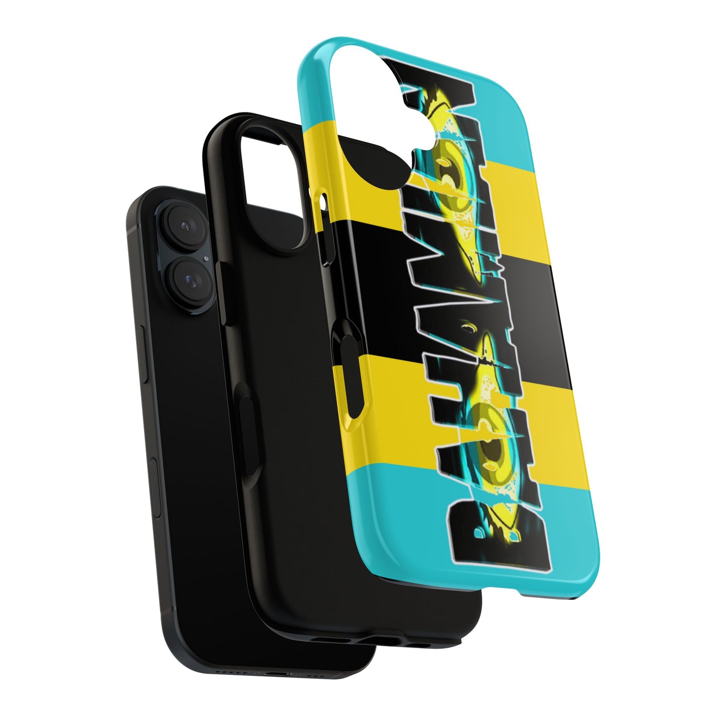 Striped Logo Phone Case