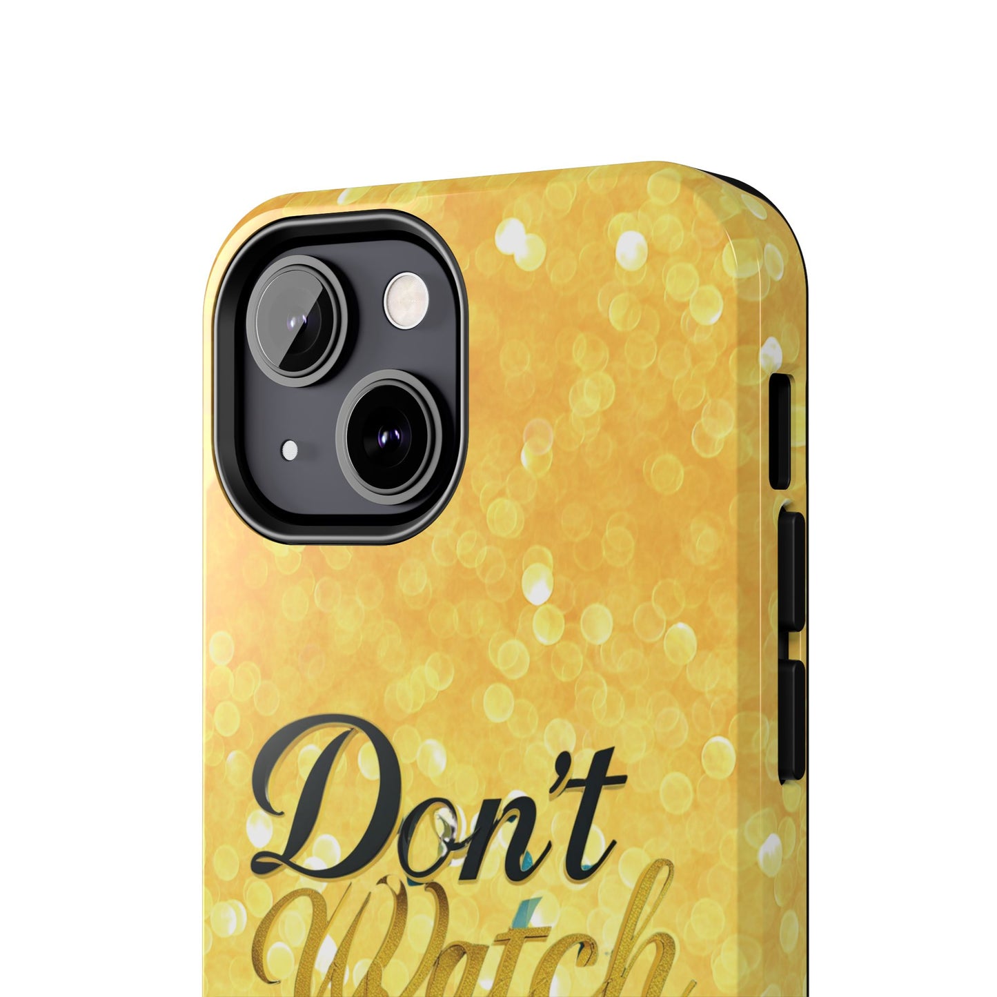 Unbothered Phone Case-Gold