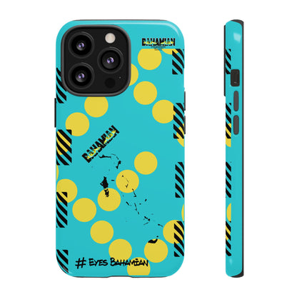 Island Dots Phone Case- Aqua