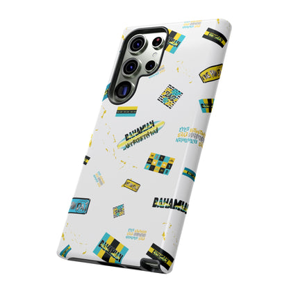 Bahamian Stamps White Phone case