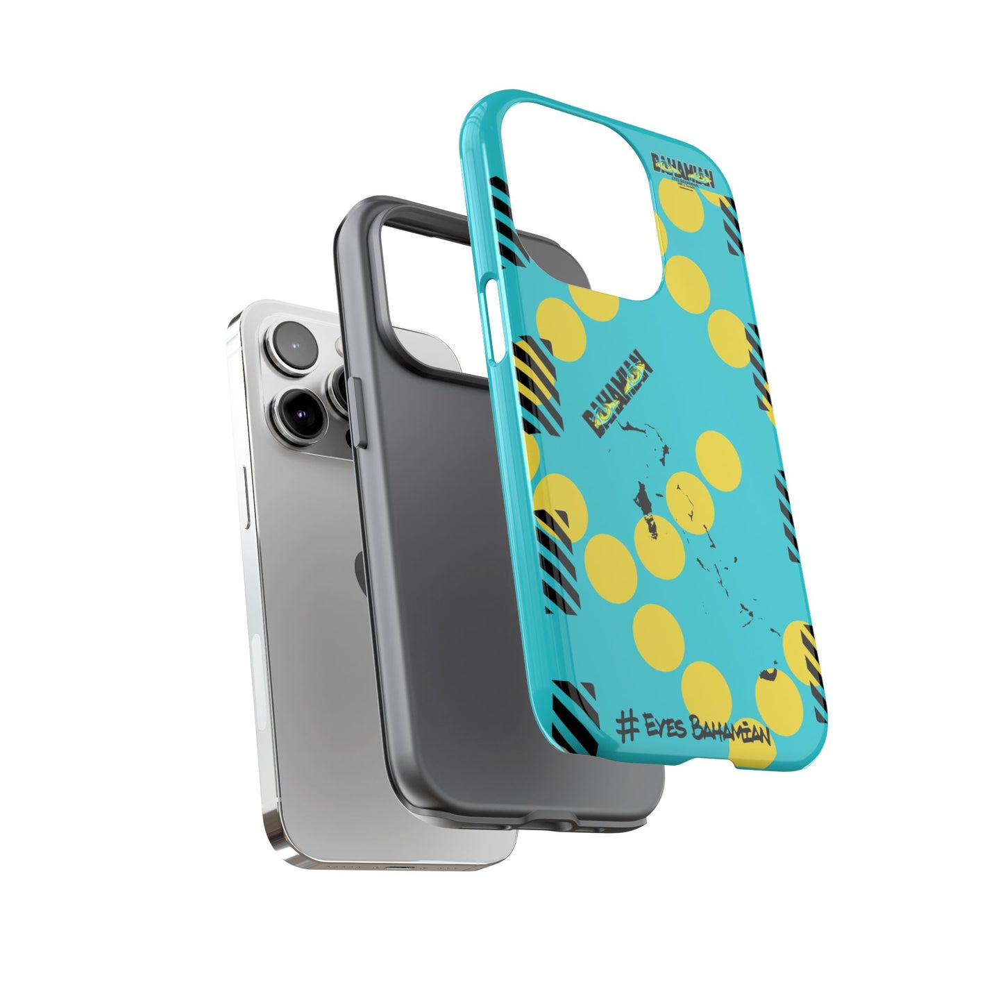 Island Dots Phone Case- Aqua