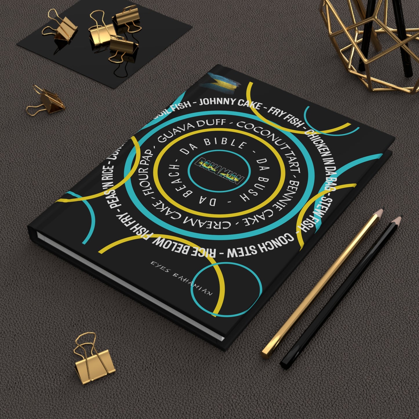 Culinary Circle Journal - Black