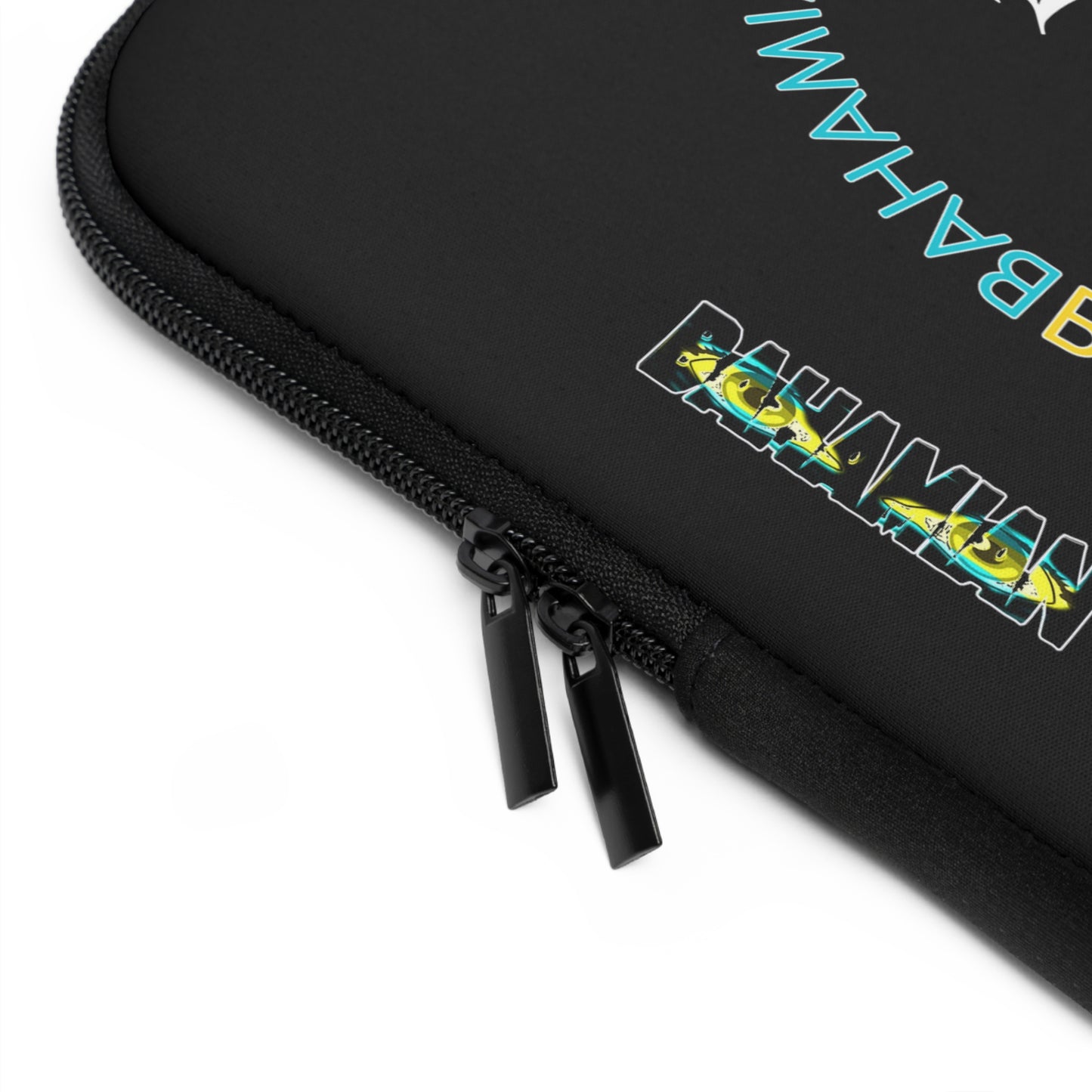 The Bahamian Cures Black Laptop Sleeve