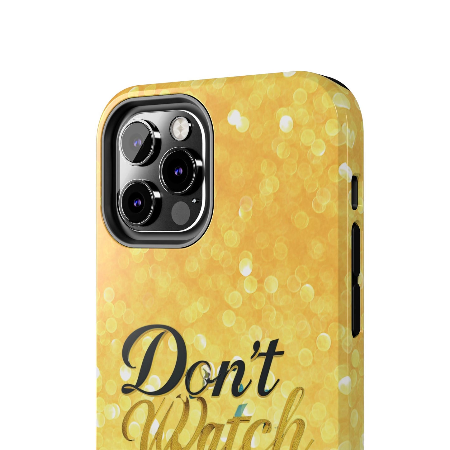 Unbothered Phone Case-Gold