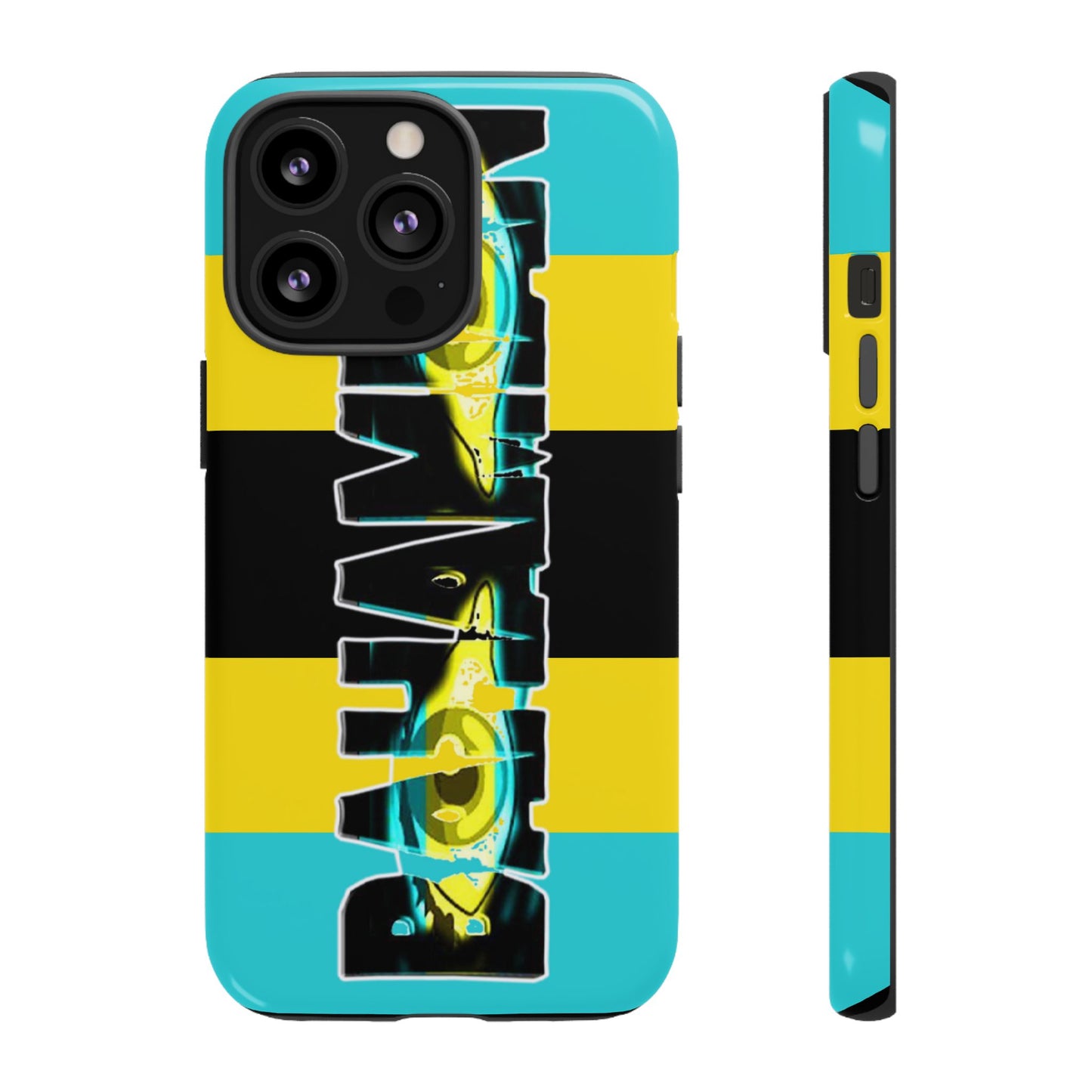 Striped Logo Phone Case