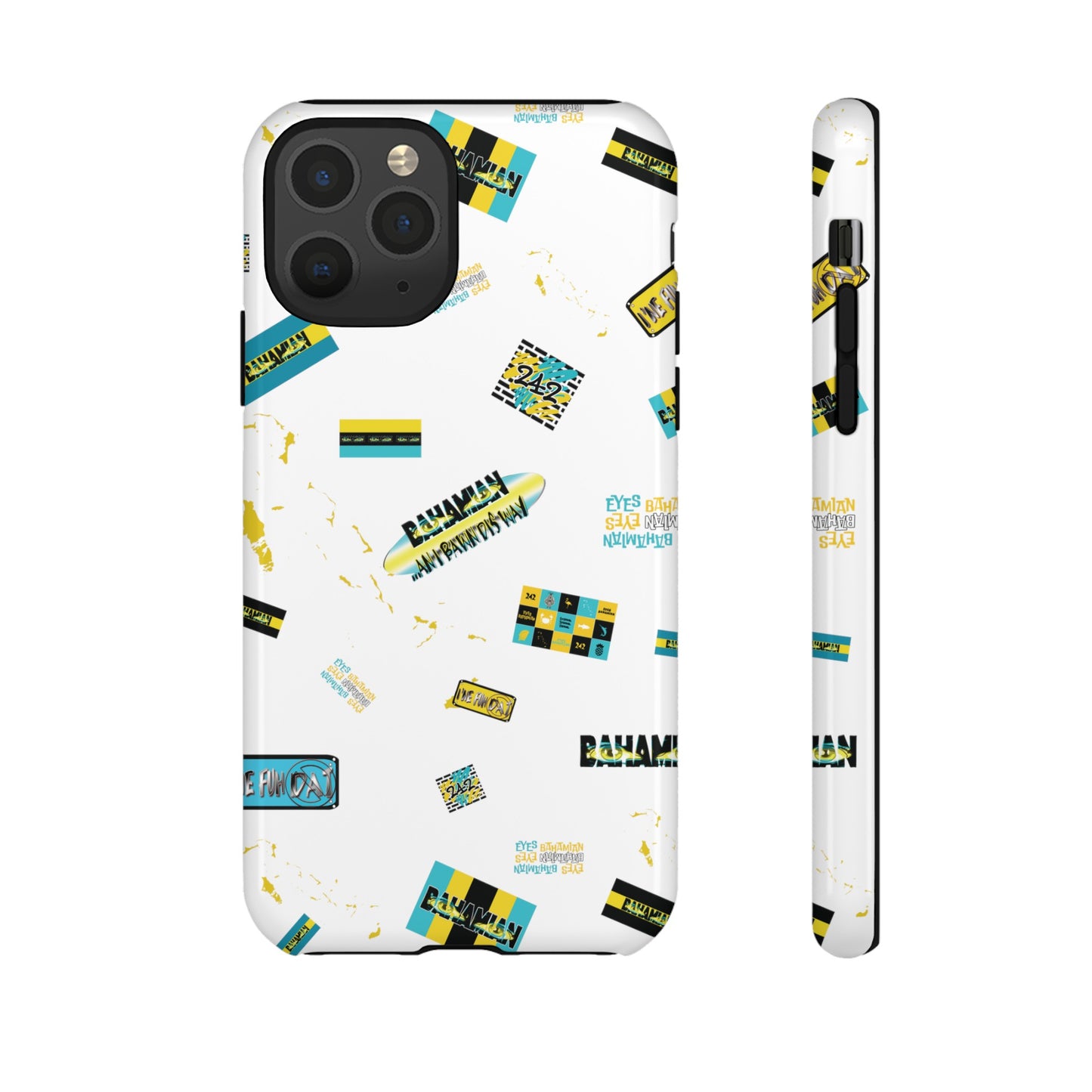 Bahamian Stamps White Phone case