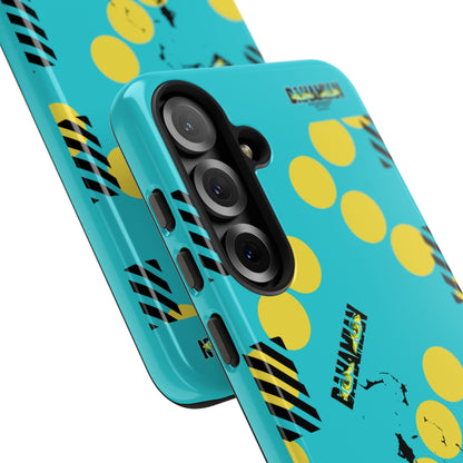 Island Dots Phone Case- Aqua